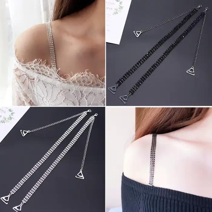 Sangle de soutien-gorge en biscuits métalliques pour femmes
