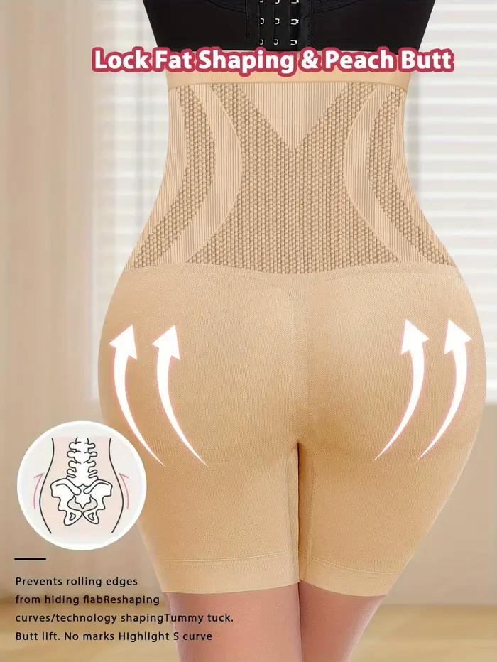 1 pièces taille haute ventre contour culotte sans couture