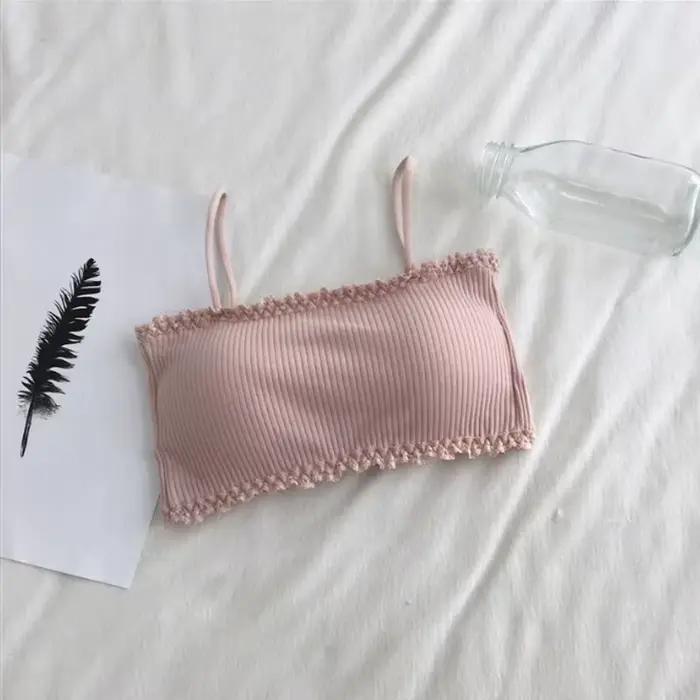 Soutien-gorge en coton pour femme
