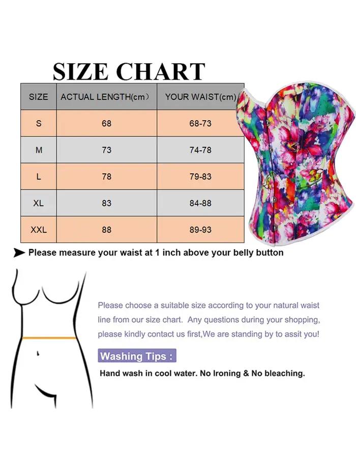 Corset camouflage en mousseline pour femme