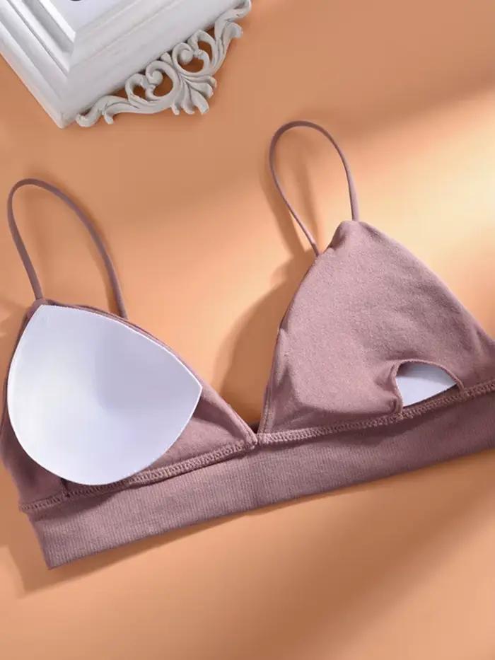Soutien-gorge tubulaire triangle français pour femmes