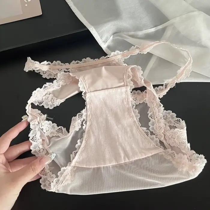 Culottes en dentelle à nœud de style français