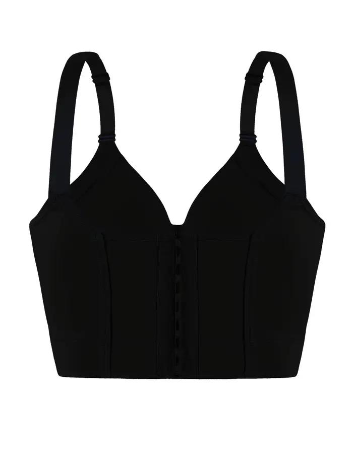 Soutien-gorge côtelé lisse taille européenne