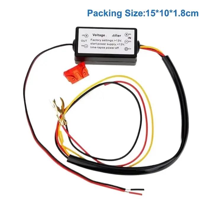 Contrôleur DRL pour voiture, faisceau de relais de feux diurnes LED, variateur marche/arrêt, contrôleur de feu antibrouillard, ligne de retard de lumière de retard