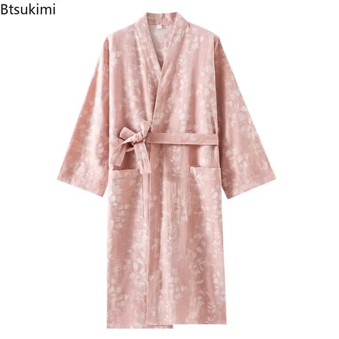 Chemise de nuit en coton et lin pour femmes, Robes fines, peignoirs décontractés, confortables et respirantes, pour la maison, printemps et été