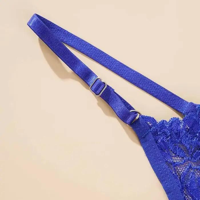 Culotte taille basse en dentelle pour femme