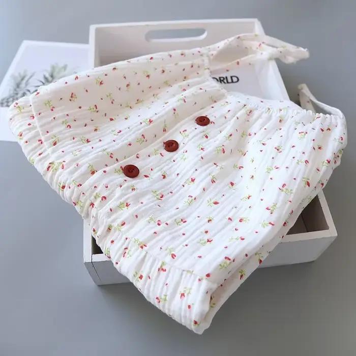 Chemise de nuit confortable en coton pour femmes