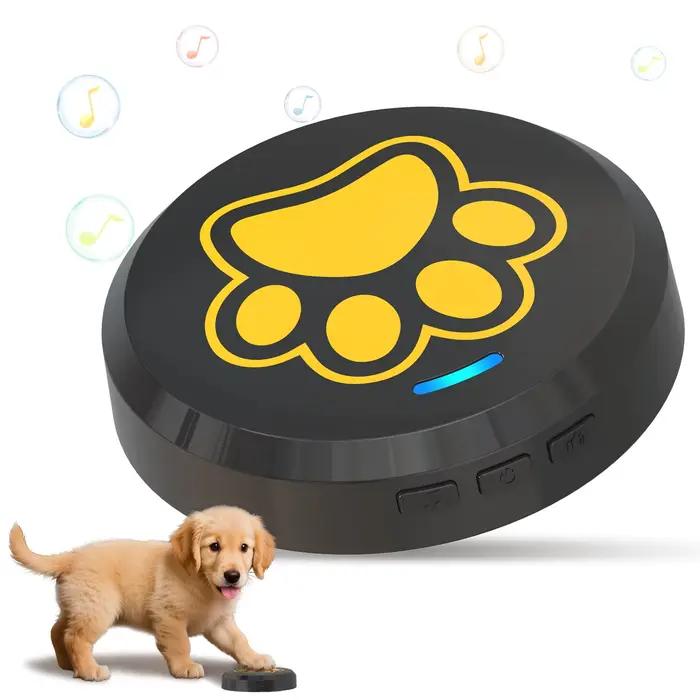 Clochettes d'entraînement pour chiens pour porte, avec 28 sons personnalisables, clochette pour l'apprentissage de la propreté des chiens, résistantes aux morsures et volume réglable