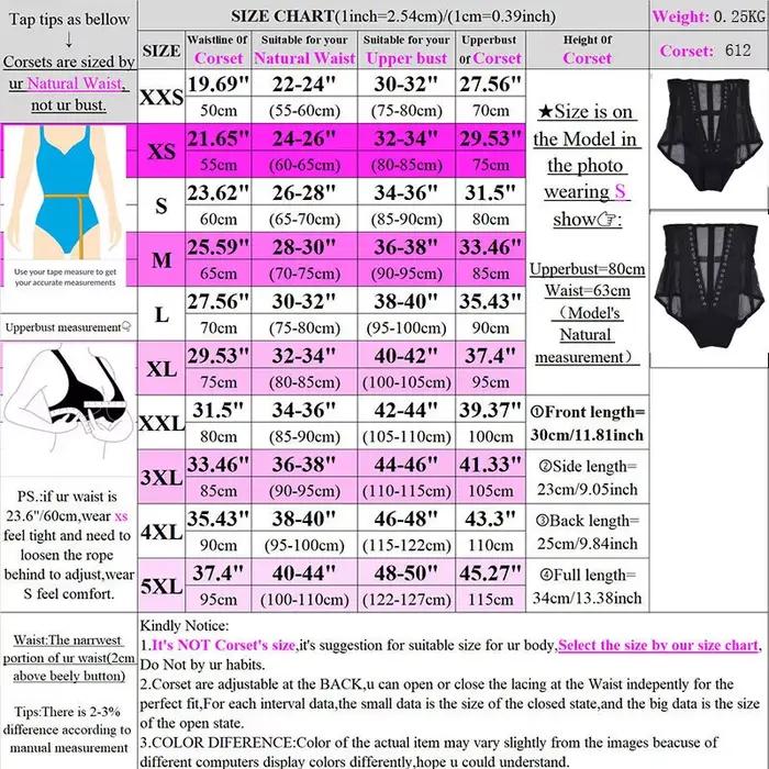 Corset d'abdomen pour femmes