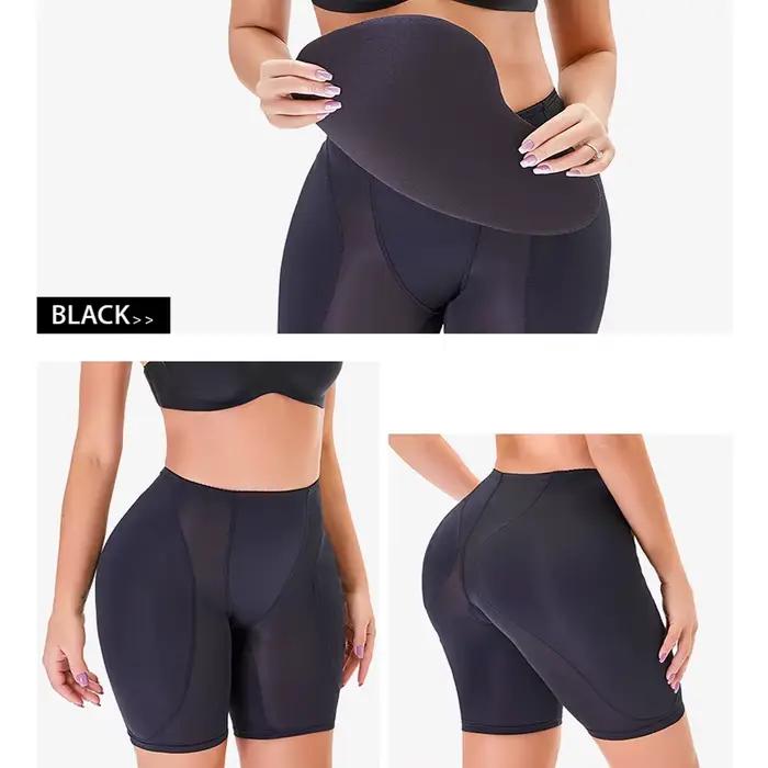 Rehausseur de hanche Shapewear culotte taille basse corps Shaper bout à bout sous-vêtements amovibles butin hanche coussinets