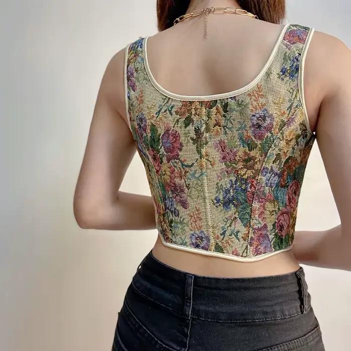 Corsets Vintage à lacets pour femmes