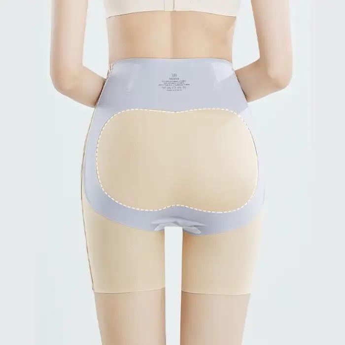 Short Gainant Taille Haute Remonte Fesses Sans Coutures Amincit Cuisses Sous Robes Anti-Roulis Lift Hanches Culotte Sculptante Compression