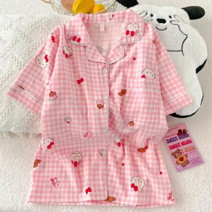 Ensemble de pyjama Hello Kitty pour femmes