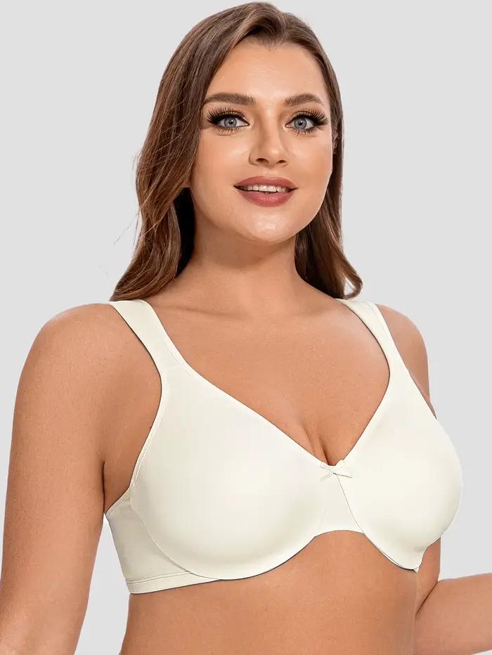 Meleneca-Soutien-gorge minimiseur sans couture pour femme