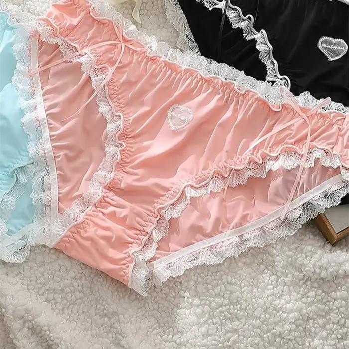 Lingerie Sexy ropa intérieur mujer Lolita femme de chambre privée mignon bragas