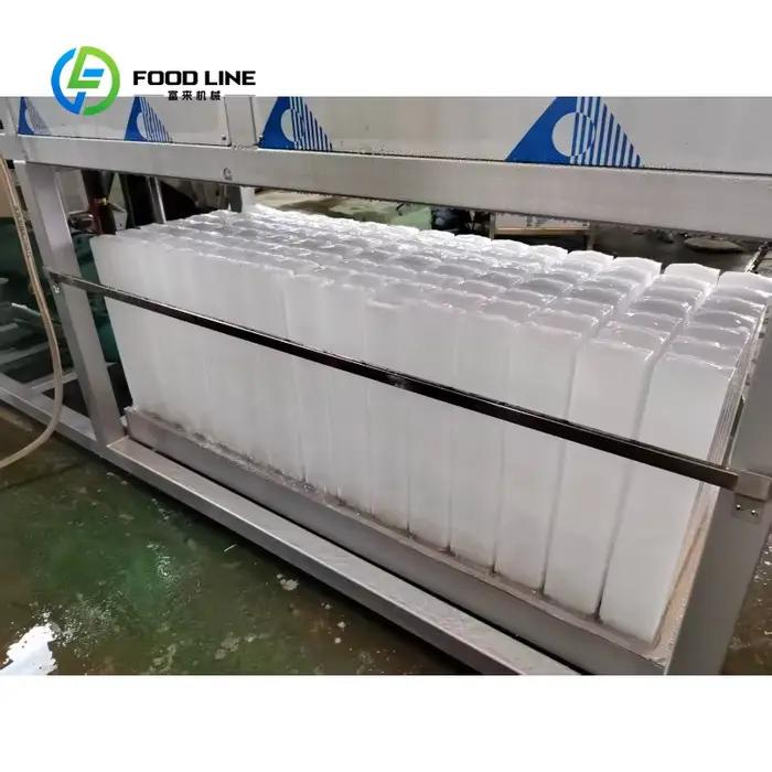 Machine à glaçons de 1 tonne personnalisée, haute qualité, directement de l'usine, stable, adaptée aux commerciaux d'équipements industriels transfrontaliers
