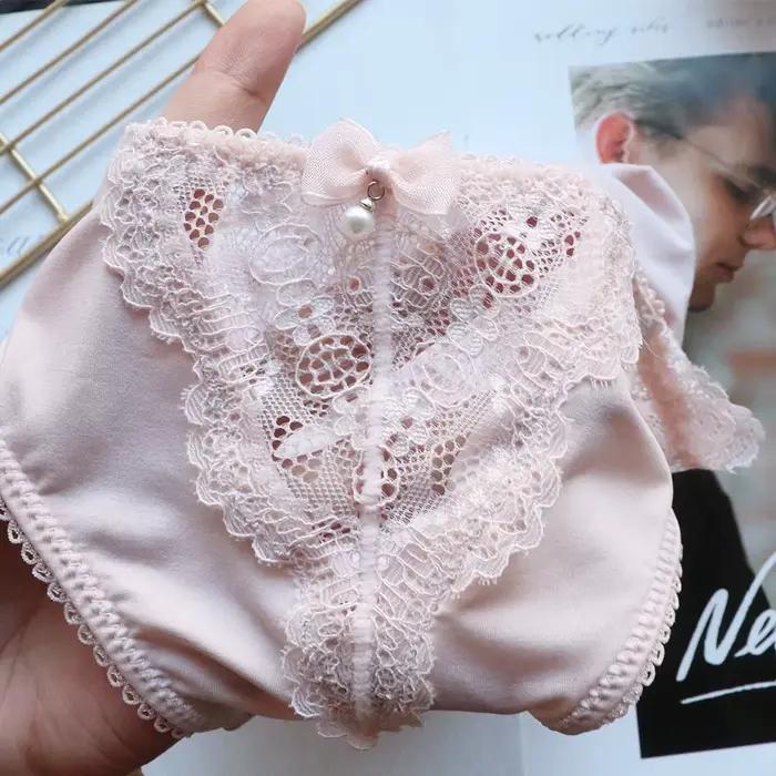 Women's Underwear Panty Sexy Lace Panties Low Waist Seamless Comfort Briefs Woman Fashion Underpants Female Lingerie