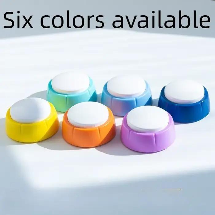 Bouton de communication pour chien, bouton sonore pour chat, enregistreur sonore, cloche d'entraînement vocale pour chiens