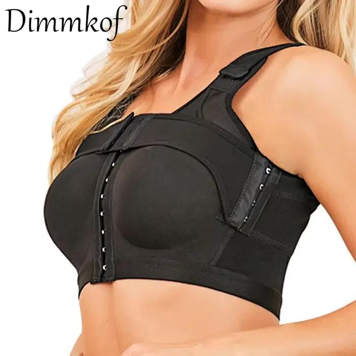 Dimmkof – soutien-gorge de Compression avec fermeture à boucle avant