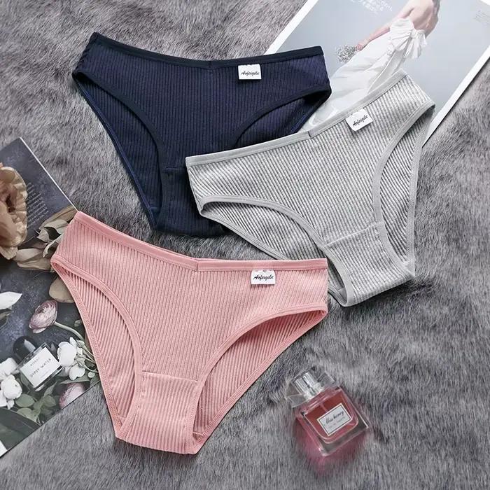 Bannirou-Sous-vêtements en coton pour femme