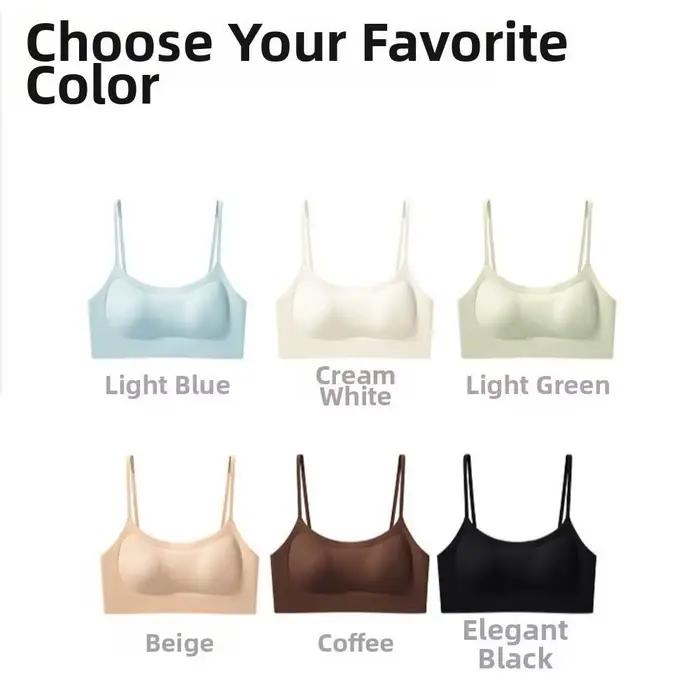 Soutien-gorge sans fil invisible en U
