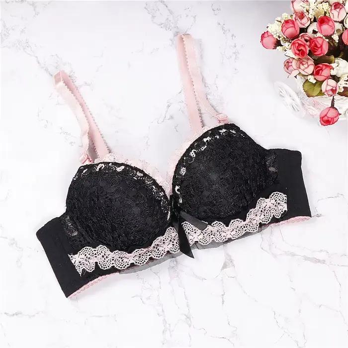Soutien-gorge push up en dentelle pour femmes