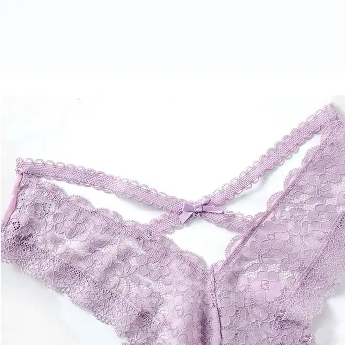 CINOON culottes Sexy femmes mode Lingerie tentant jolis slips haute qualité dentelle évider caleçons