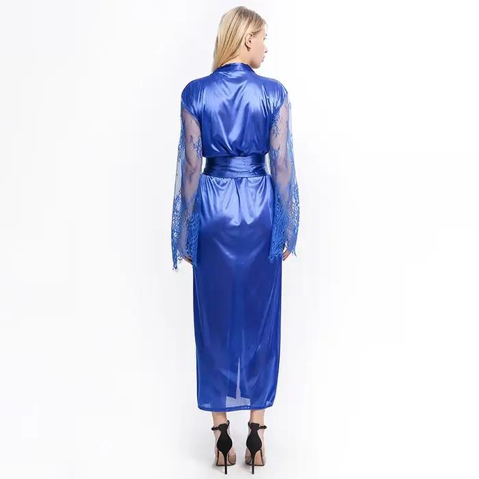 Chemise de nuit femme Sexy longue Polyester Lingerie vêtements