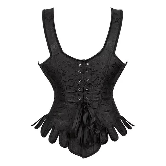 Haut corset avec sangle initiée pour femme