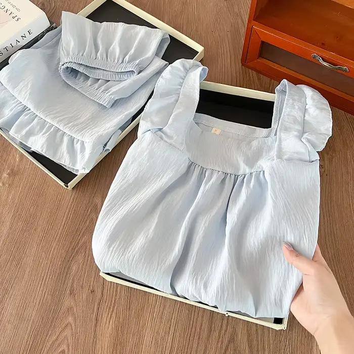 Pyjama bleu pour femme
