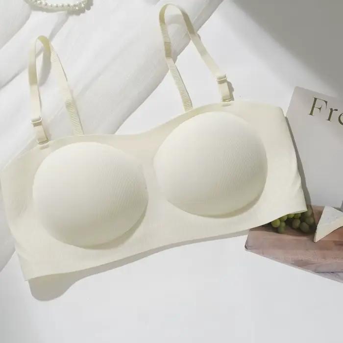 Soutien-gorge sans bretelles pour femmes à petite poitrine