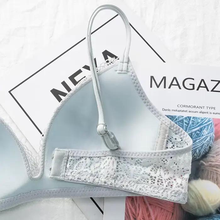 Femmes soutien-gorge Sexy dentelle Bralette florale sans fil