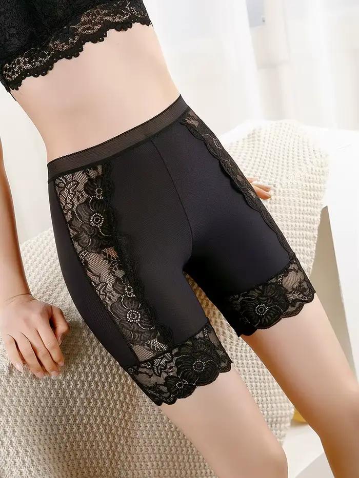 Femmes culottes sans couture sécurité pantalons courts femmes taille haute Stretch Shorts slips sous-vêtements amincissants femme Lingerie d'été