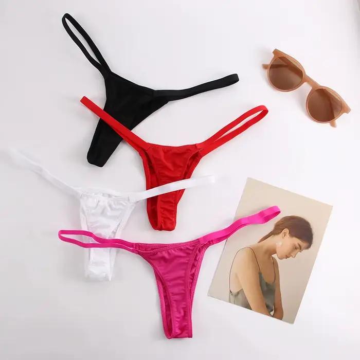 String taille basse pour femme