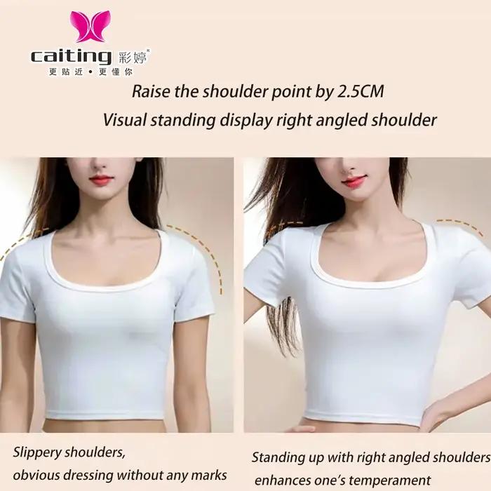 Soutien-gorge invisible sans couture CAITNG pour femmes aux poitrines généreuses avec coussinets amovibles taille m-2xl