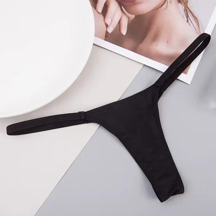 String taille basse pour femme