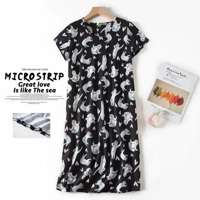 Chemise de nuit d'été pour femmes