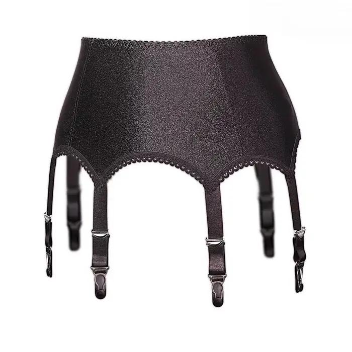 Porte-jarretelles gothique en Satin lisse pour femmes