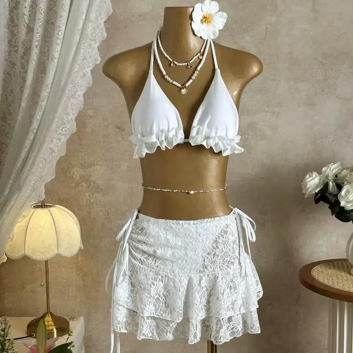Ensemble de bikinis triangle pour femmes