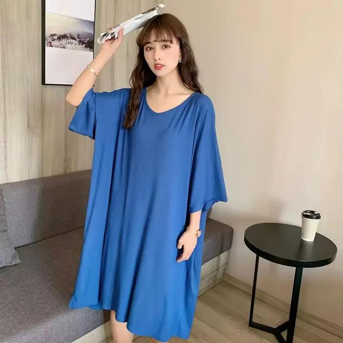 Chemise de nuit pour femmes grande taille