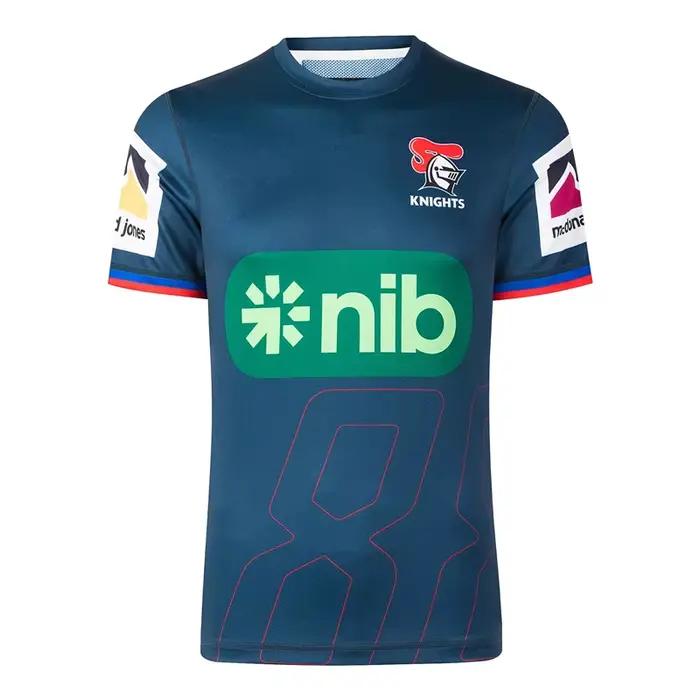Maillot de rugby domicile/extérieur/entraînement Knights 2026 - Taille enfant : 16-26 Taille homme : S-5XL Confortable, respirant, qualité parfaite !