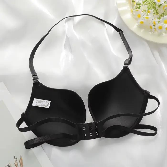 Soutien-gorge noir à armatures