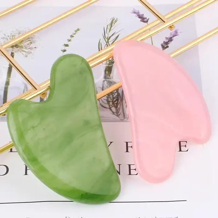Guasha beau Massage cire d'abeille grattage Massage grattoir visage masseur Acupuncture Gua Sha oeil visage conseil SPA outil de Massage