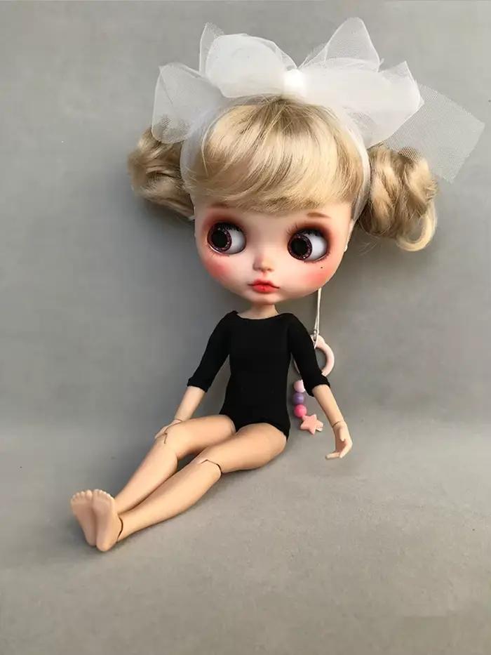 Blyth vêtements poupée Ballet body jupe 1/6 poupée gaze robe (Fit Pullip,ICY,Lati,JerryB,OB, BJD,Dal)