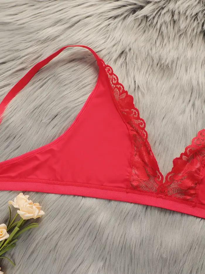Lingerie sexy pour femmes les plus vendus avec coutures en dentelle