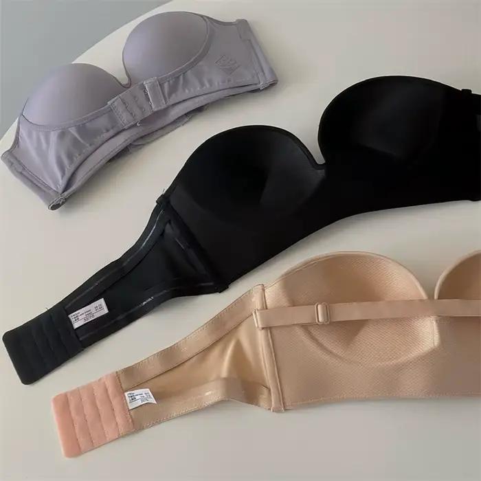 FINETOO fermeture avant soutien-gorge sans bretelles pour femme Sexy