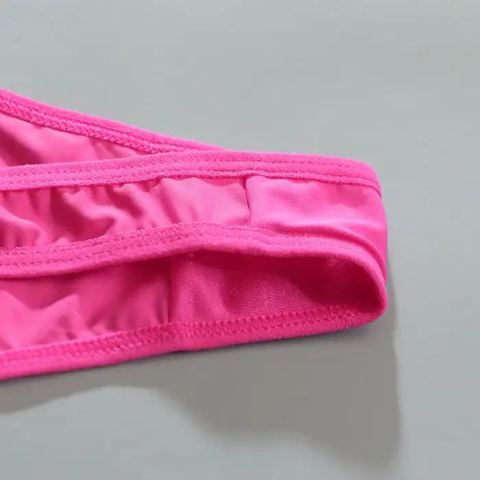 Culotte noire taille basse pour femme, sous-vêtement sexy, lingerie