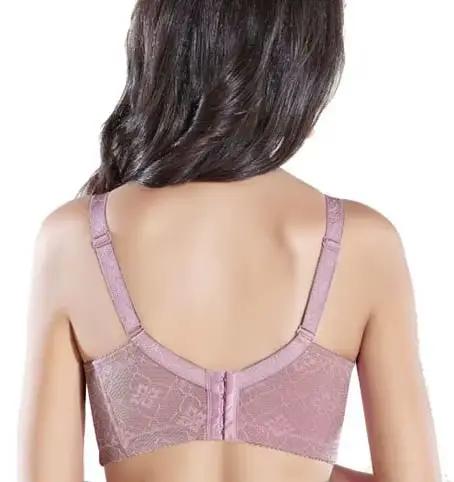 Grande mère soutien-gorge quatre crochets et oeil sous-vêtements sexy gros push up féminin excellent