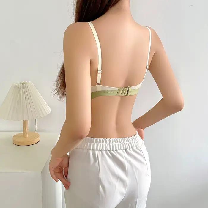 Soutien-gorge sans couture à dos bas pour femmes
