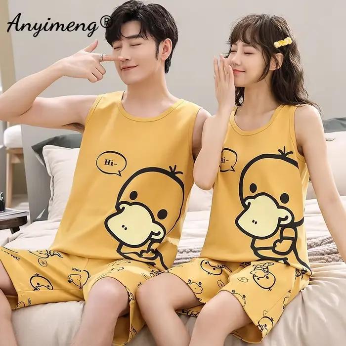 Ensembles de pyjama Kawaii pour couple
